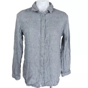Carbon2Cobalt Gray Button Up Layered Shirt
